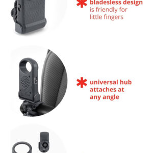 Skiphop Portable Bladeless Stroller Fan