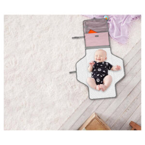 Skiphop Pronto Changing Station - Pink Heather