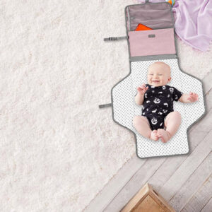 Skiphop Pronto Changing Station - Pink Heather
