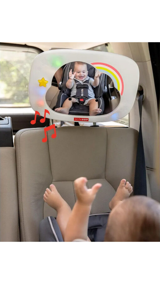 SkipHopStyleDrivenEntertainmentCarMirror2 SkipHop - Style Driven Entertainment Car Mirror