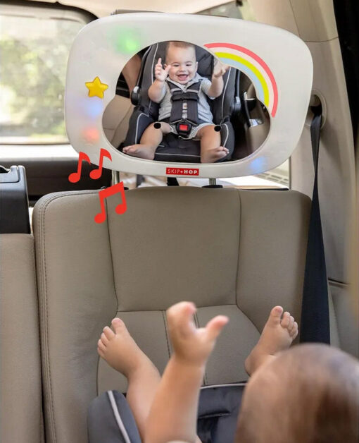 SkipHop - Style Driven Entertainment Car Mirror SkipHop - Style Driven Entertainment Car Mirror