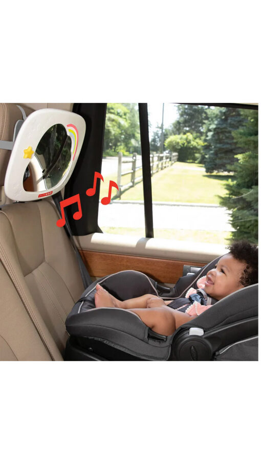 SkipHopStyleDrivenEntertainmentCarMirror3 SkipHop - Style Driven Entertainment Car Mirror