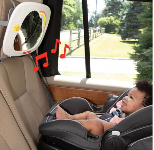 SkipHop - Style Driven Entertainment Car Mirror SkipHop - Style Driven Entertainment Car Mirror