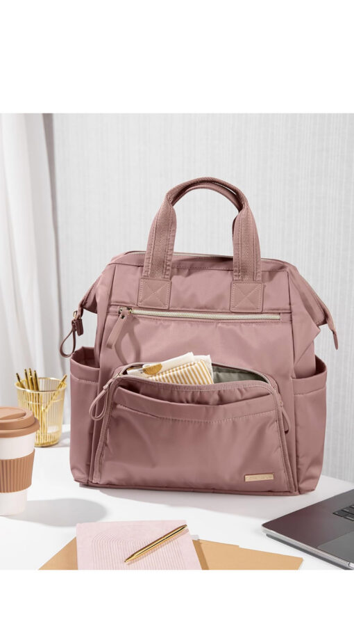 SkiphopBackpackDustyRose2 Skiphop Main Frame Backpack Dusty Rose