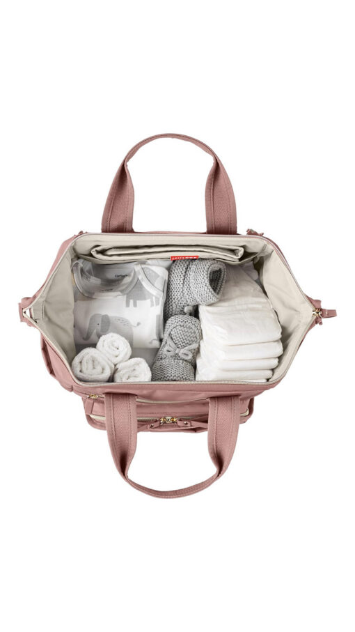SkiphopBackpackDustyRose3 Skiphop Main Frame Backpack Dusty Rose