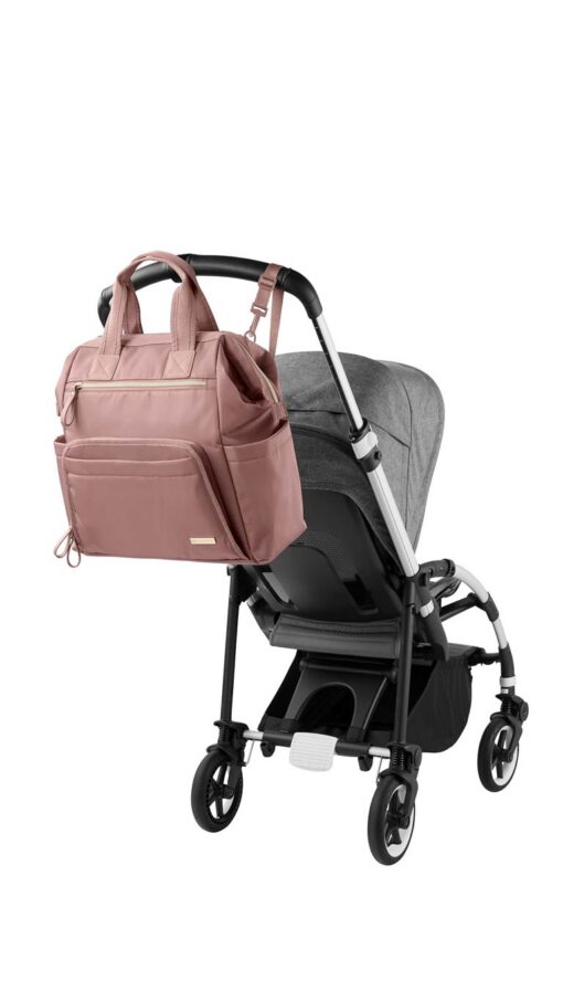 SkiphopBackpackDustyRose5 Skiphop Main Frame Backpack Dusty Rose
