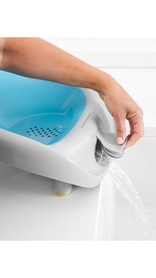 MobyRecline&RinseBather4 Skip Hop Baby Bath Tub, Moby Recline and Rinse