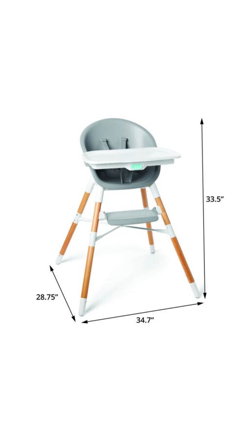 SkiphopHighChairGrayWhite4 Skip Hop EON 4-In-1 High Chair - Grey/White