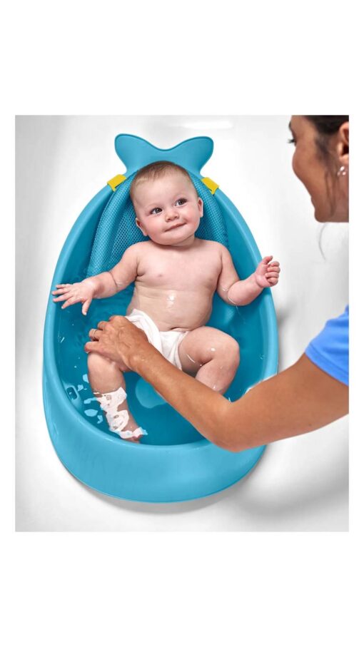 SkihopBatherBlue Skiphop Moby Smart Sling 3-Stage Tub