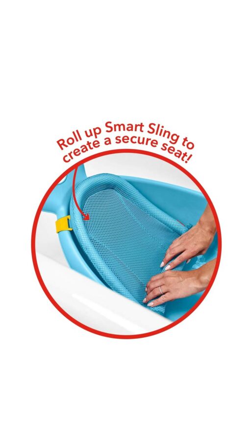 SkihopBatherBlue4 Skiphop Moby Smart Sling 3-Stage Tub