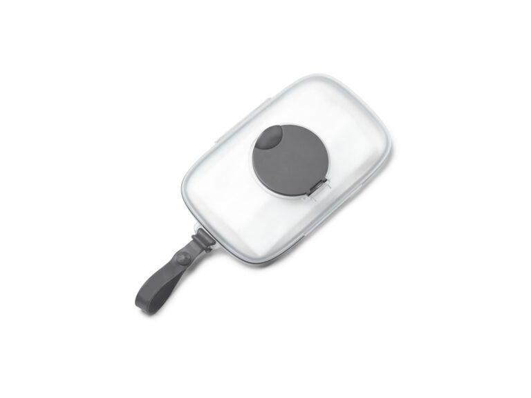 Skiphop Grab & Go Snug Seal Wipes Case - Gray