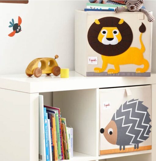 3 Sprouts Storage Box - Lion 3 Sprouts Storage Box - Lion