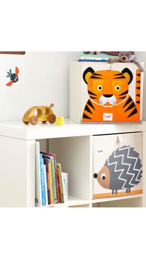 TigerStroageBox 3 Sprouts Storage Box - Tiger
