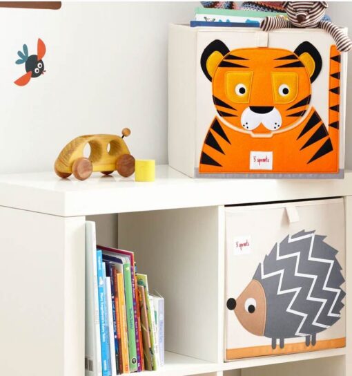 3 Sprouts Storage Box - Tiger 3 Sprouts Storage Box - Tiger