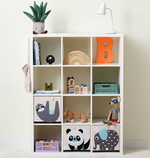 3 Sprouts Storage Box - Panda 3 Sprouts Storage Box - Panda