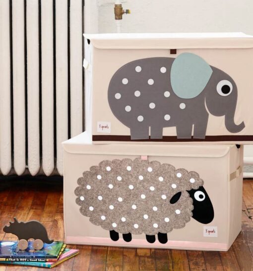 3 Sprouts Toy Chest - Sheep 3 Sprouts Toy Chest - Sheep