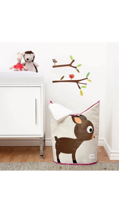 3SproutsLaundryHamperDeer 3 Sprouts Laundry Hamper – Deer