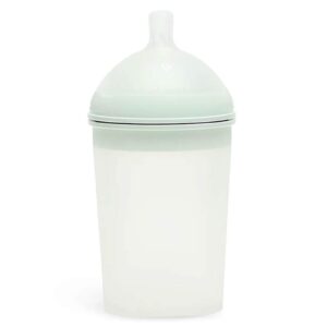 Borrn Silicone Non Toxic Feeding Bottles Green - Pack of 4