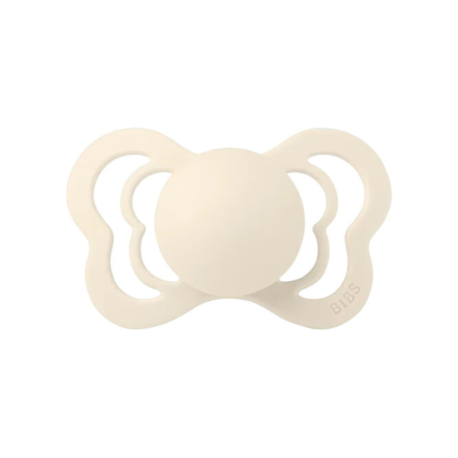 Bibs Couture Latex Pacifier Size 1 (0m+) - 2 Pcs, Ivory/Sage