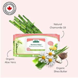 Bamboo Baby Wipes Sensitive 2+1 Kit