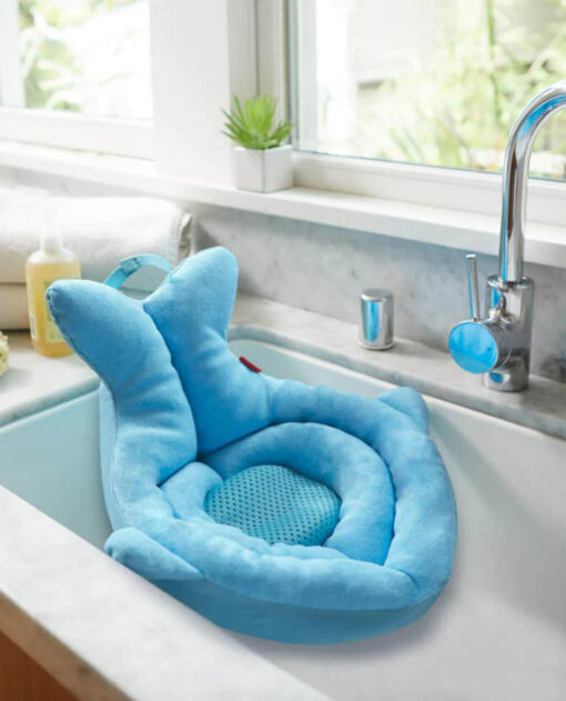 SkiphopMobySoftSpotSinkBather-Blue4 Skiphop Moby Soft Spot Sink Bather - Blue