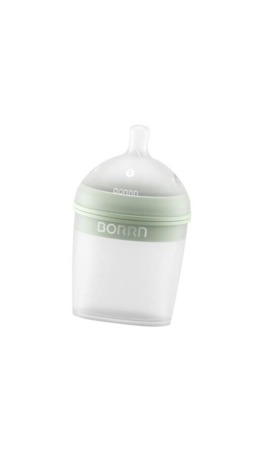 Borrn Silicone Baby Feeding Bottle 150ml - Green