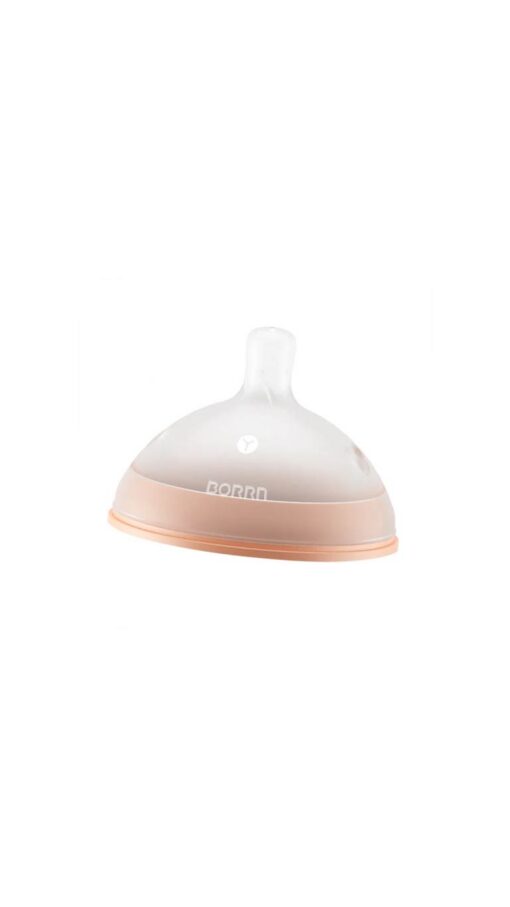 Borrn Silicone Teat Variable Flow (9m+) - Orange