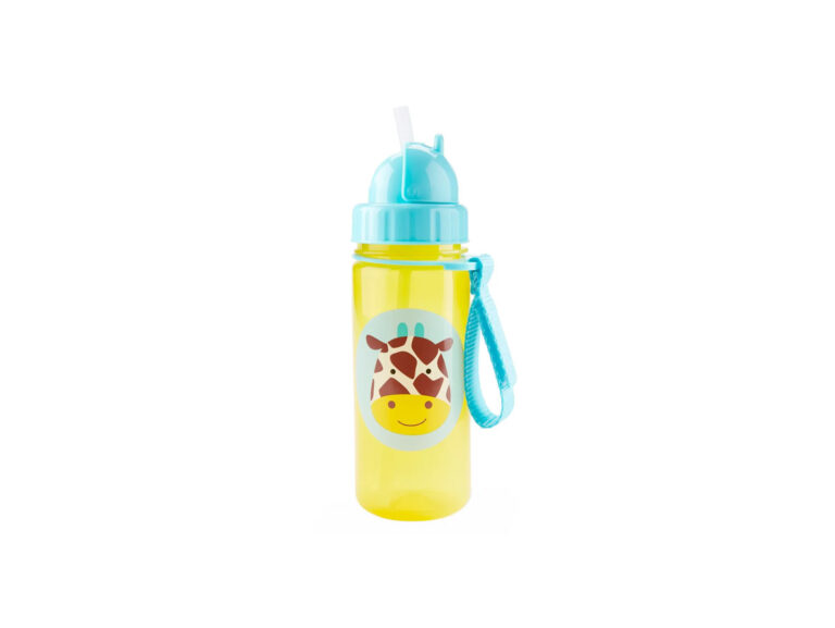 Skiphop Zoo Straw Bottle - Giraffe