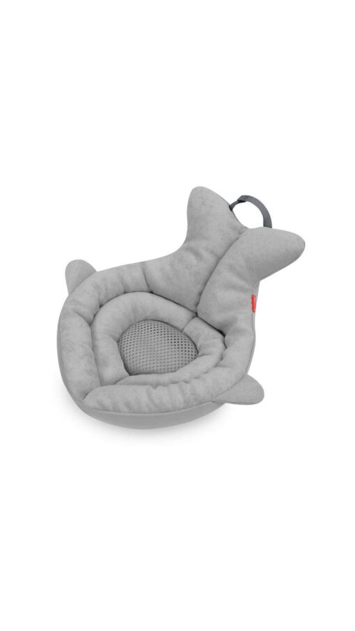 MobySoftspotSinkBatherGray Skiphop Moby Soft Spot Sink Bather - Gray