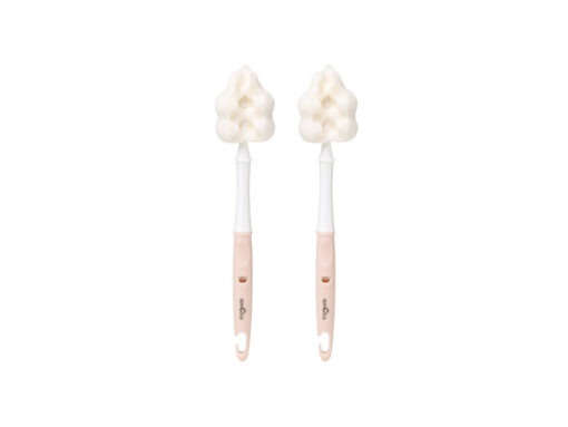 Spectra Sponge Feeding Bottle Brush Set Long Type Blossom - 2 pcs Spectra Sponge Feeding Bottle Brush Set Long Type Blossom - 2 pcs