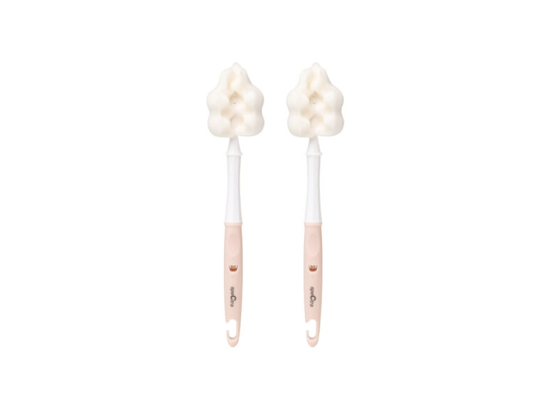 Spectra Sponge Feeding Bottle Brush Set Long Type Blossom - 2 pcs