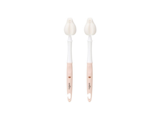 Spectra Sponge Teat Brush Set Long Type Blossom - 2 pcs