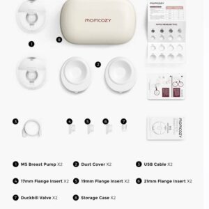 Momcozy All-in-one M5 Wearable Breast Pump