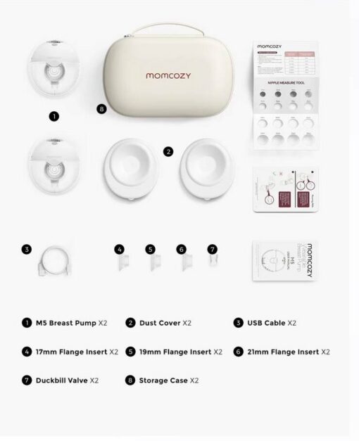 Momcozy All-in-one M5 Wearable Breast Pump Momcozy All-in-one M5 Wearable Breast Pump