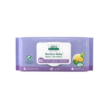Aleva Naturals Bamboo Baby Wipes Kit (80 x 3) - 240 Wipes