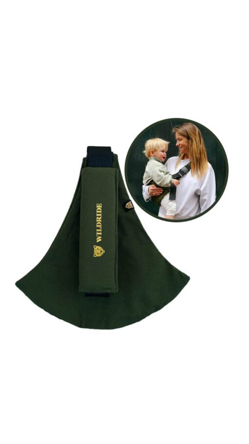 ArmyGreem Wildride The Toddler Swing Carrier (9m+) 20Kg - Army Green