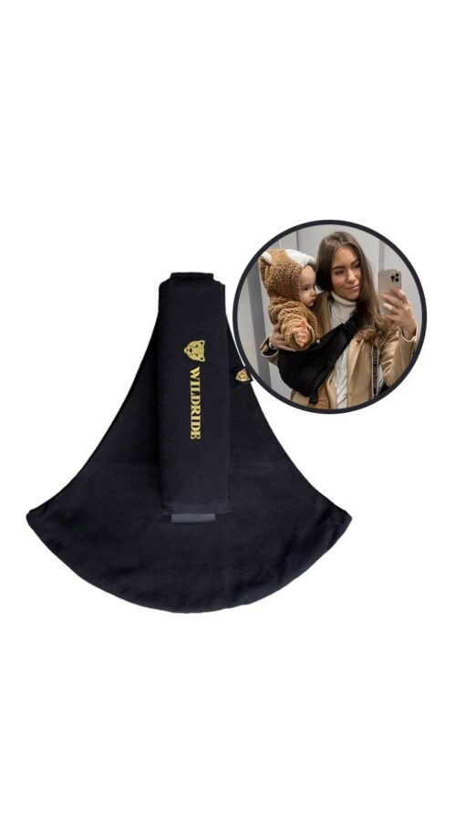 Wildride The Toddler Swing Carrier (9m+) 20Kg - Black