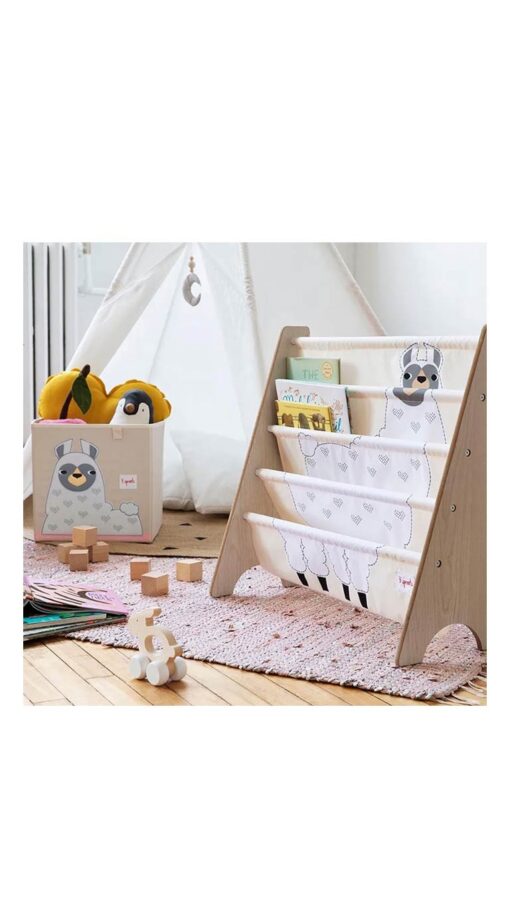 3SproutsBookRack3 3 Sprouts - Llama Book Rack