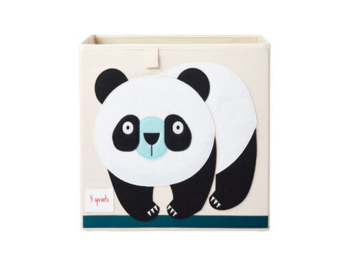 3 Sprouts Storage Box - Panda 3 Sprouts Storage Box - Panda