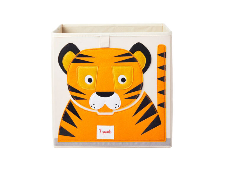 3 Sprouts Storage Box - Tiger