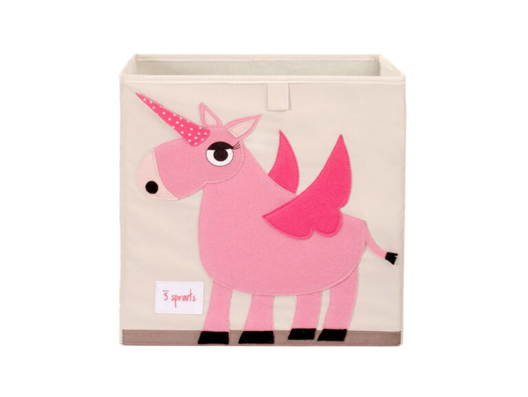 3 Sprouts Storage Box - Unicorn