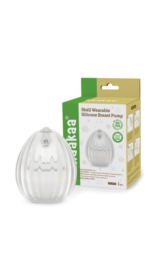 BreastPump-1-120mlBox Haakaa Shell Wearable Manual Breast Pump (120ml)