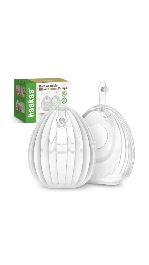 Haakaa Shell Wearable Manual Breast Pump (75ml) - 2 Pcs