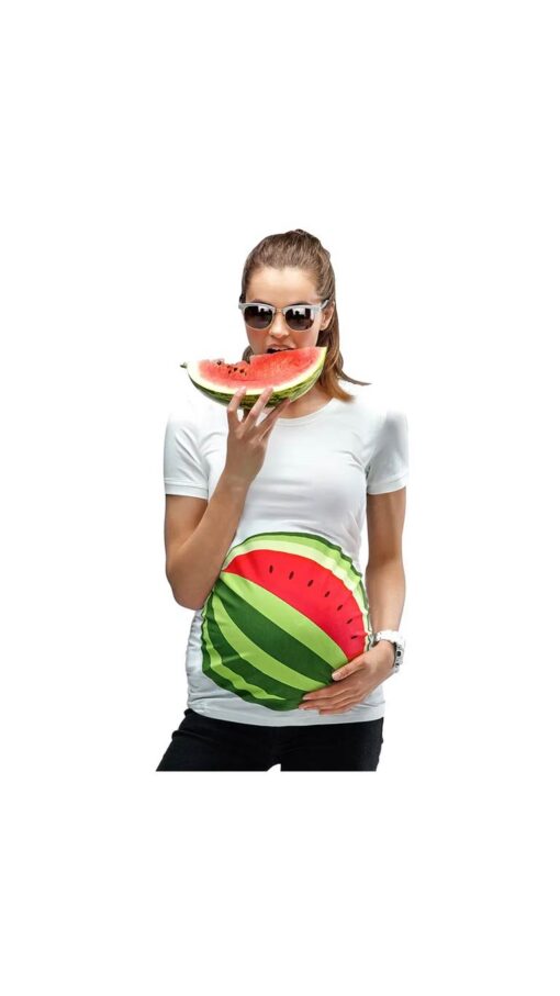 Mamagama Bump T-Shirt - My Watermelon Mamagama Bump T-Shirt - My Watermelon