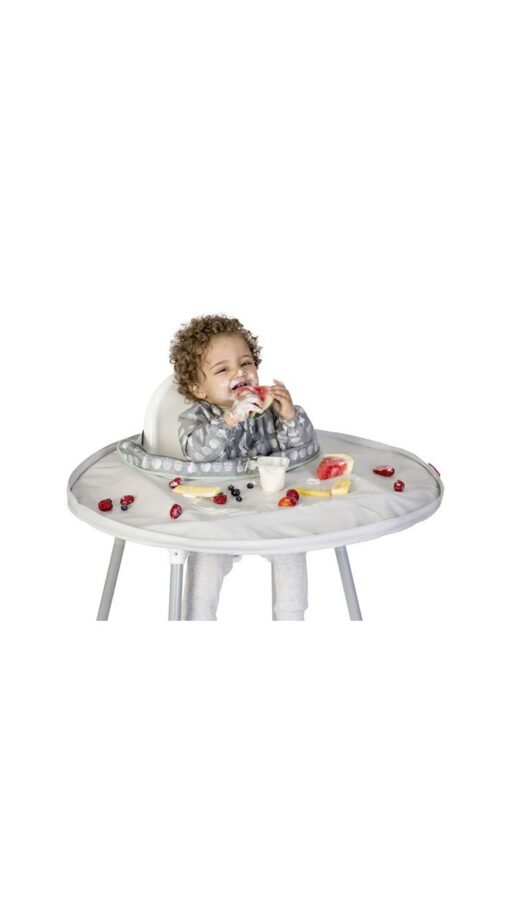 Tidy Tot Bib & Tray Set with Bag - Dove Gray Tidy Tot Bib & Tray Set with Bag - Dove Gray