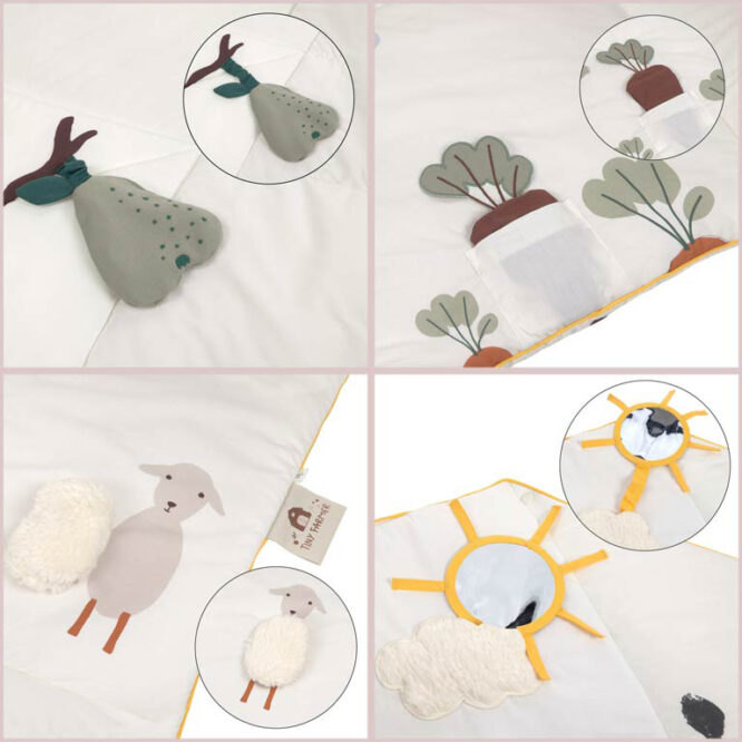 Lässig Activity Toy Blanket - Tiny Farmer