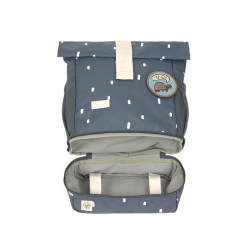 Lassig Mini Rolltop Backpack - Happy Prints Midnight Blue Lassig Mini Rolltop Backpack - Happy Prints Midnight Blue