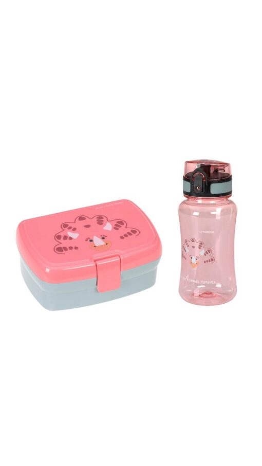 Lunch-Set-About-Friends-DinoRose Lassig Lunch Set About Friends (Lunch Box & Drinking Bottle) - Dino Rose