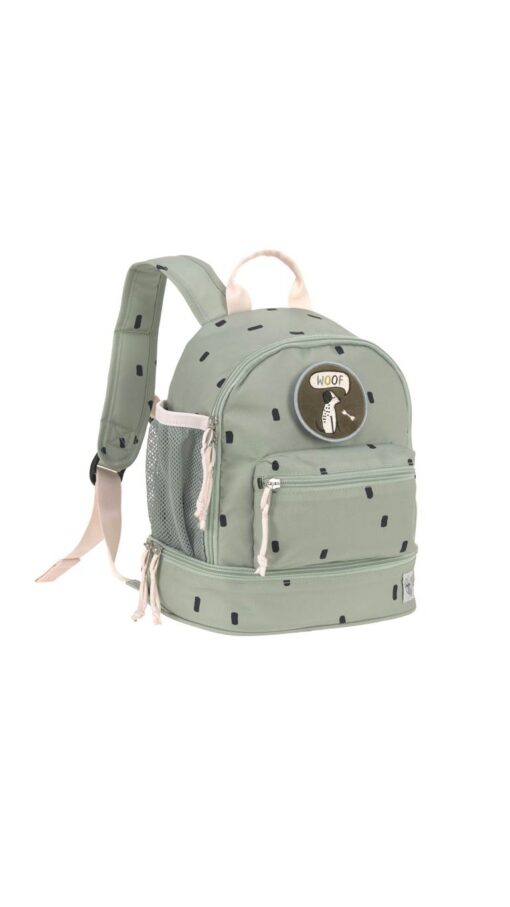 Lassig-Mini-Backpack-Light-Olive Lassig Mini Backpack - Happy Prints Light Olive