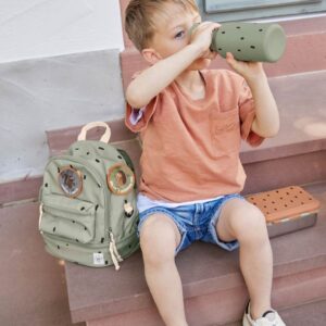 Lassig Mini Backpack - Happy Prints Light Olive